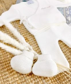 Trousseau De Naissance La Petite Perle - Blanc - À Personnaliser -Vêtements De Mode tenue de naissance la petite perle blanc tenue de naissance maison pioline 475701