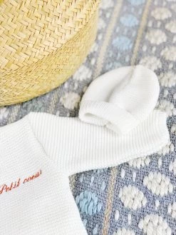 Trousseau De Naissance La Petite Perle - Blanc - À Personnaliser -Vêtements De Mode tenue de naissance la petite perle blanc tenue de naissance maison pioline 696322
