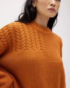 Pull Mixologist Bis - Orange -Vêtements De Mode valentinewitmeurlab b2bphoto mixologistbis 4 abfd0a86 49c8 4427 a66a 29569a85472c