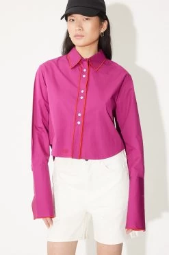 Chemise Microscopist Bis - Aubergine