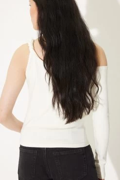 Top Monogamist - Blanc -Vêtements De Mode valentinewitmeurlab photo monogamist 3