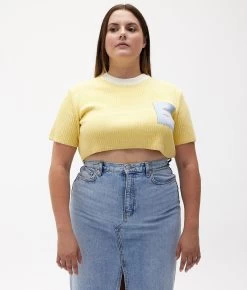 Top New Moon - Jaune