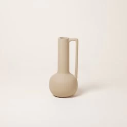 Vase Elyon Beige Grès -Vêtements De Mode vase ELYON 007954 N6 listing